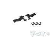 TO-246-SRX8GTR FU/FL 1.5 Graphite Front Upper A-arm Stiffeners 1.5mm  ( For Serpent SRX8 GTR )