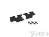 TO-246-SRX8GTR RU/RL 1.5 Graphite Front Upper A-arm Stiffeners 1.5mm  ( For Serpent SRX8 GTR )