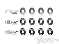 TO-248-A Front Track Width Adj. Spacer0.35/0.75/1.4mm ( For Team Associated RC8/ MugenMBX8/ Xray/ WIRC )