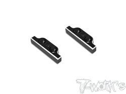 TO-325-F  Alum. Battery Tray Spacer 2pcs. (  For Team Associated RC8 B4E ）