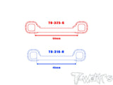 TO-325-G	 7075-T6 Front Upper Arm Mount Short Camber Link (  For Team Associated RC8 B4.1 ）