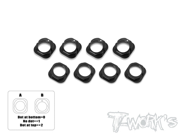TO-325-K 7075-T6 Alum. Gear Box Diff. Insert  ( For Team Associated RC8 B4.2/T4.2/B4.2E/T4.2E ) Each 4pcs.