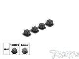 TO-347-M-A   CNC Machined Delrin Arm Mount Insert ( For Mugen MBX8R A & B Mount ) Type A/B/C 4pcs.