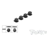 TO-347-M-B   CNC Machined Delrin Arm Mount Insert ( For Mugen MBX8R C & D Mount ) Type A/B/C 4pcs. e A/B/C 4pcs.