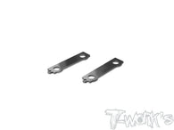 TO-354-Q   Stainless Steel Middle Gear Lower Block Spacer 1.0mm ( For Kyosho MP11 )