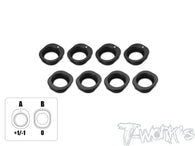 TO-354-S  7075-T6 Alum. Pinion Height Insert Set ( For Kyosho MP11/MP11E )