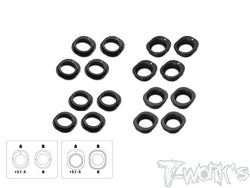 TO-354-T    7075-T6 Alum. Gear Box Diff. & Pinion Height Insert Set ( For Kyosho MP11/MP11E ) Each 4pcs.