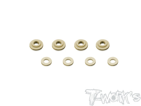 TO-357-HN	Peek Shock Shaft Guides ( For Hong Nor X5B/IX5B/ X3GT/X3  )