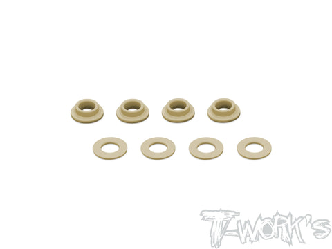 TO-357-MBX	Peek Shock Shaft Guides -0.2mm ( For Mugen MBX8/7R/7/7GT/ MBX8 ECO /MBX8R )