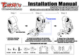 TO-358-AE   Front Hub Weight System ( For Team Associated RC8 B4.1/B4/T4 )  Can't use 16 Degress KPI