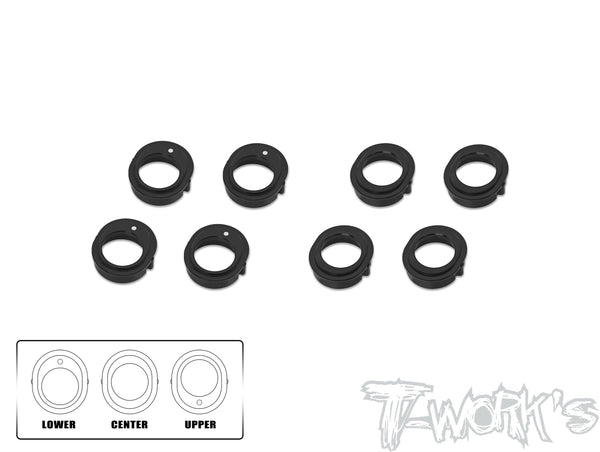 TO-359-A   7075-T6 Alum. Gear Box Diff. Insert Set ( For Xray XB8'26 ) Each 4pcs.