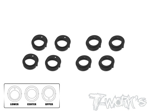 TO-359-A   7075-T6 Alum. Gear Box Diff. Insert Set ( For Xray XB8'26 ) Each 4pcs.