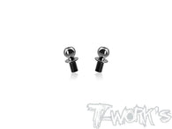 TP-079-J 	 64 Titanium 4.8 x 4.5mm Short head Ball End ( For Yokomo MS2.0)