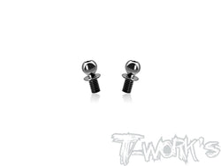 TP-079-J 	 64 Titanium 4.8 x 4.5mm Short head Ball End ( For Yokomo MS2.0)