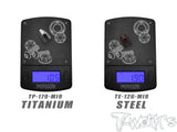TE-126-Mi9    Spring Steel Front BB Spool Cups ( For Schumacher Mi9  )   2pcs.