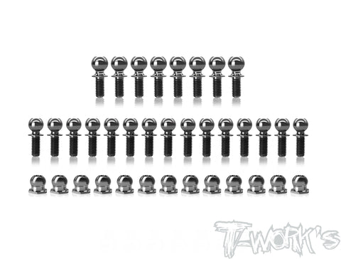 TP-185	64 Titanium Ball End set ( For Awesomatix A800R )36pcs.