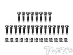 TP-218   64 Titanium Ball End set ( For Awesomatix A800RR )36pcs.