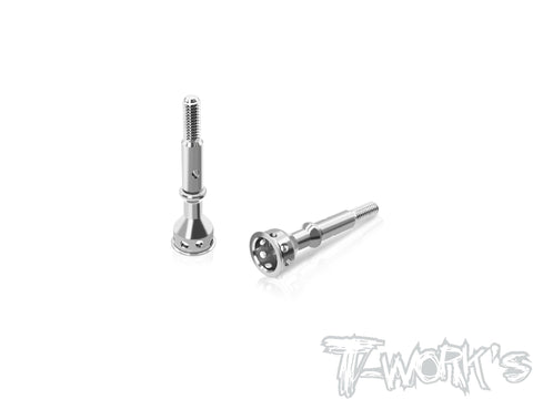TP-219-22X   64 Titanium CVA Axle ( For TLR 22X AC/DC ）2pcs.