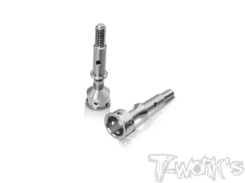 TP-219-B7     64 Titanium CVA Axle ( For Team Associated RC10 B7） 2pcs.