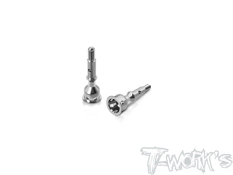 TP-219-MSB1   64 Titanium CVA Axle ( For Mugen MSB1）2pcs.