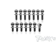TP-220-RC10B84.1     64 Titanium Ball End set  ( For Team Associated RC10 B84.1/B84.1D ) 16pcs.