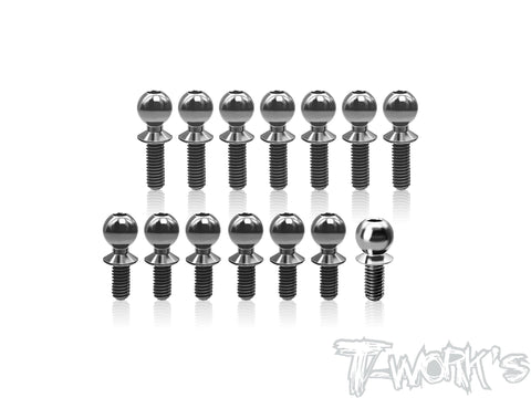 TP-220-RC10B84.1     64 Titanium Ball End set  ( For Team Associated RC10 B84.1/B84.1D ) 16pcs.