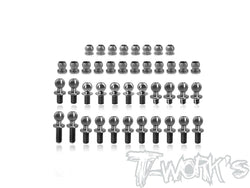 TP-220-MS2.0 64 Titanium Ball End set ( For Yokomo MS2.0 ) 42pcs.
