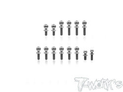 TP-220-RC10SC7	64 Titanium Ball End set ( For Team Associated RC10 SC7)  14pcs.