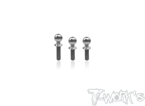 TP-220-RC8B4.2   64 Titanium Ball End set  ( For Team Associated RC8 B4.2 ) 3pcs.