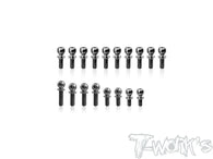 TP-220-XB2C'26	64 Titanium Ball End set  ( For Xray XB2C'26 ) 18pcs.