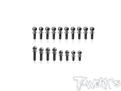 TP-220-XB2C'26	64 Titanium Ball End set  ( For Xray XB2C'26 ) 18pcs.