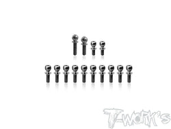 TP-220-XB2D'26	64 Titanium Ball End set  ( For Xray XB2D'26 ) 14pcs.