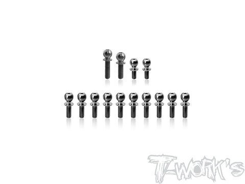 TP-220-XB2D'26	64 Titanium Ball End set  ( For Xray XB2D'26 ) 14pcs.