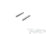 TP-222-C   64 Titanium Damper Tube Shaft  ( For Team Associated RC28 ) 2pcs.