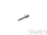 TP-222-D  64 Titanium Center Shock Shaft  ( For Team Associated RC28 ) 1pc.
