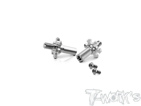 TP-224-B	64 Titanium Light Weight Front Axle ( For TLR 22X AC/DC )