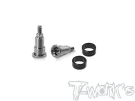 TP-227-C3   64 Titanium CVD Drive Cup Use Mini Z Rims ( For Team Associated TC28 ) 2pcs.