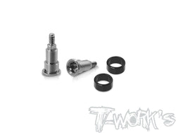 TP-227-C3   64 Titanium CVD Drive Cup Use Mini Z Rims ( For Team Associated TC28 ) 2pcs.