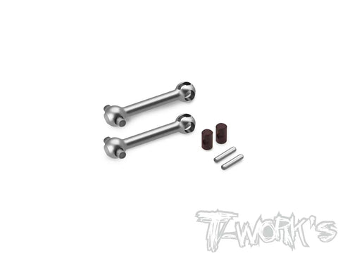 TP-227-D  64 Titanium CVD Shaft  ( For Team Associated TC28 ) 2pcs.