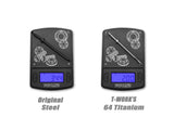 TP-228-A  64 Titanium Rear Axle ( For Xpress Pixel Z1 ) 1pc.