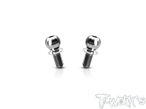 TP-AE-B 	 64 Titanium Ball End Short 5.5x6mm ( For Team Associated TC8 ) 2pcs.