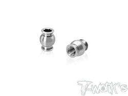 TP-M-A	64 Titanium 5.5mm Ball Stub With 2.5mm Hex Socket ( For Mugen MTC-3 ) 2pcs.