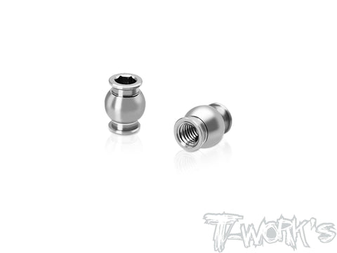 TP-M-A	64 Titanium 5.5mm Ball Stub With 2.5mm Hex Socket ( For Mugen MTC-3 ) 2pcs.