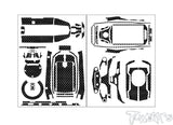 TS-081	  Shiny Graphite Radio Skin Sticker  ( For FLYSKY FS-G11P )