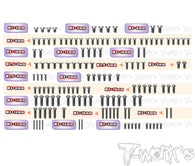 TSSU-XB2C'26	64 Titanium Screw set ( UFO Head ) 142pcs.( For Xray XB2C'26 )