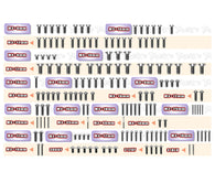 TSSU-XB8E'26	64 Titanium Screw set ( UFO Head ) 149pcs.( For Xray XB8E'26 )