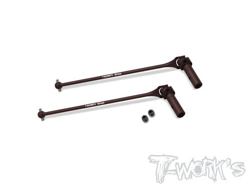 UJ-RC8T4.2  Steel Universal Joint Set 131mm ( For Team Associated  RC8 T4.2/T4.2e ) 2pcs.