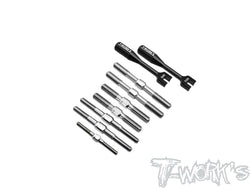 TB-GTX8'27	64 Titanium Turnbuckle Set  ( For Xray GTX8 2027)