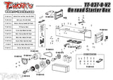TT-037-O-V2-B    On road 775 Motor Starter Box with Storage Bag