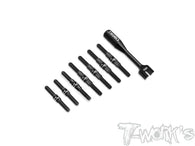 TBB-SD3.0   64 Titanium Black Coating Turnbuckle Set  ( For Yokomo SD3.0 )